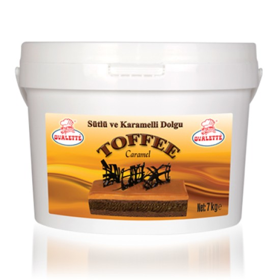 Toffee Karamel Füllung 7 kg Eimer - 005-099 - Katsan Gıda